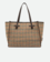 Bolso Gianni Chiarini beige cuadros